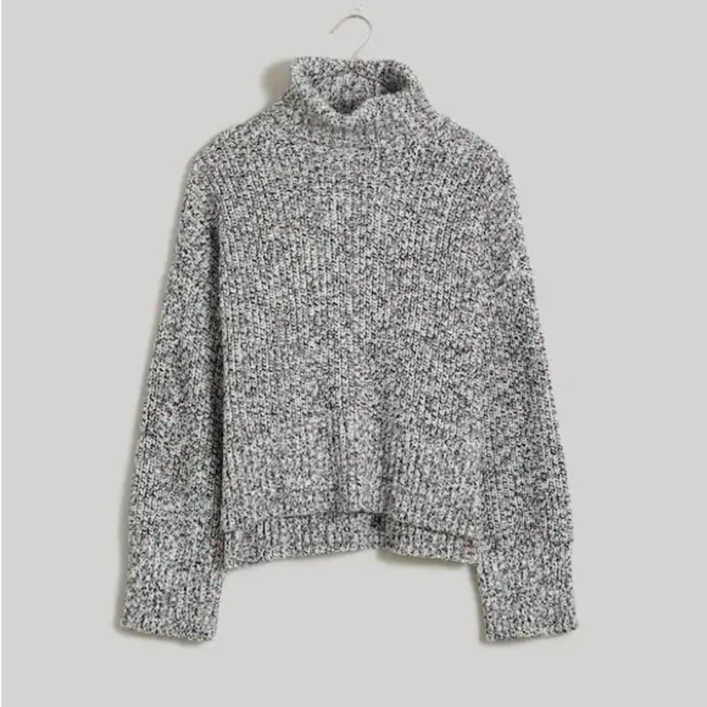 Madewell Wide Rib Turtleneck Sweater